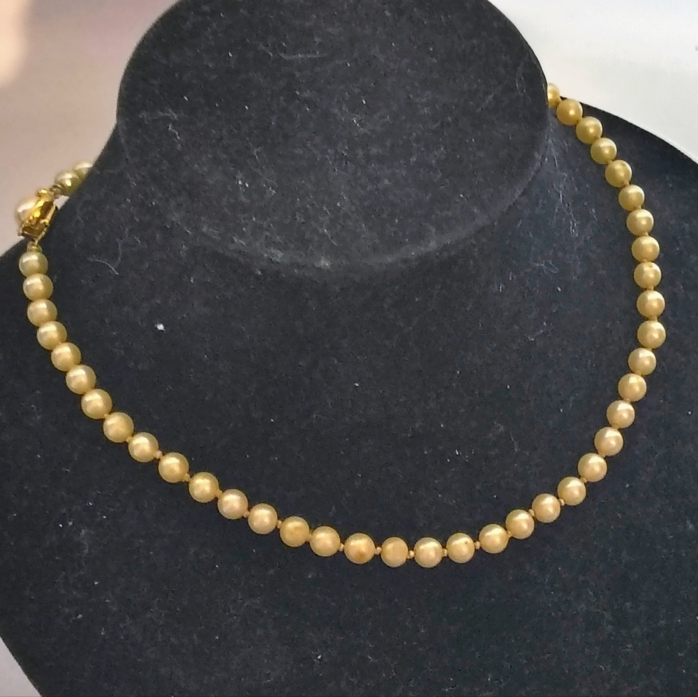 Trifari Faux Pearl Necklace